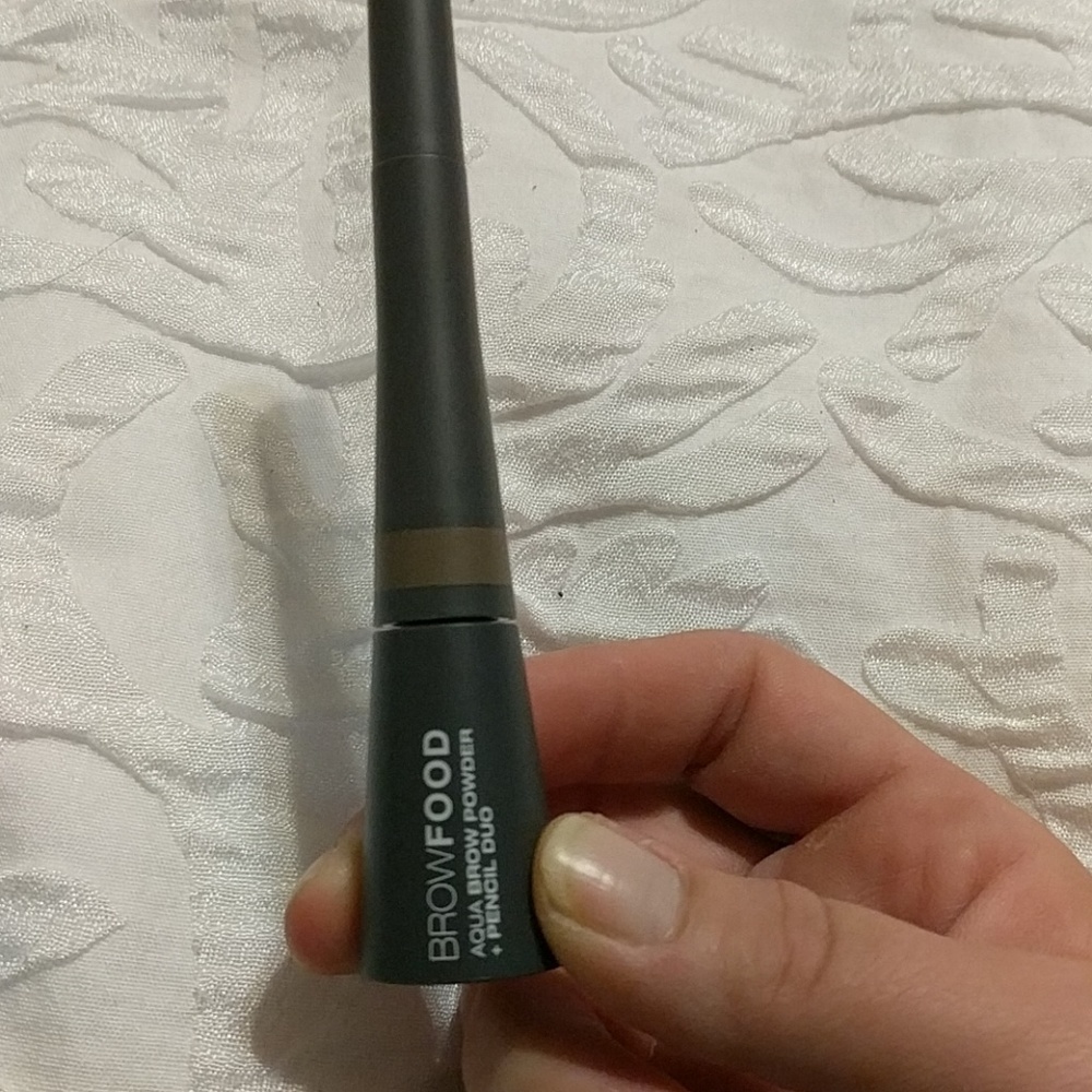 Browfood aqua brow powder + pencil duo